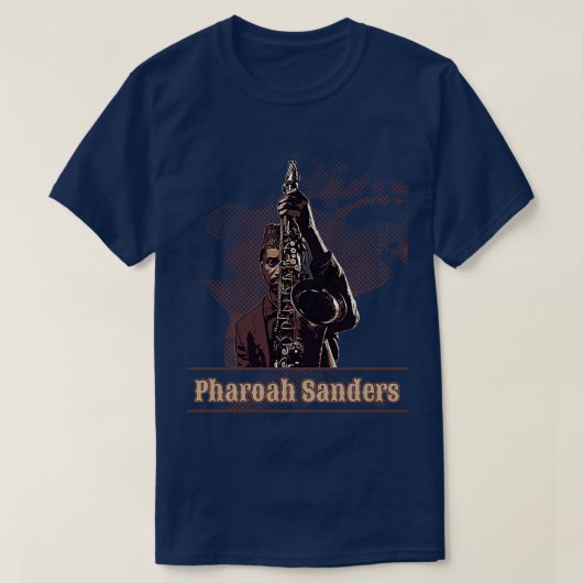 Pharoah Sanders Jazz T-shirt (Design voorkant)