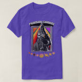 PHAROAH SANDERS Origineel Psychedelisch Ontwerp T-shirt (Design voorkant)