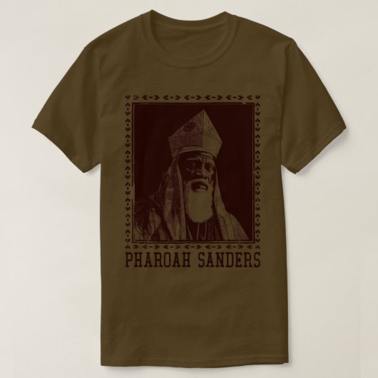 Pharoah Sanders Origineel Retro Fan Ontwerp T-shirt (Design voorkant)