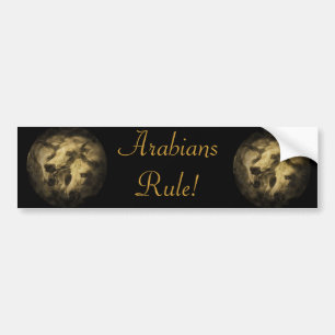 Pharoah's paarden bumpersticker