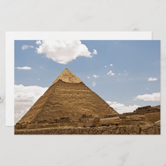 Pharoahs Pyramid Briefpapier (Voorkant / Achterkant)