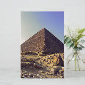 Pharoahs Pyramid Briefpapier (Staand voorkant)