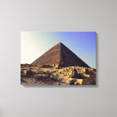 Pharoahs Pyramid Canvas Afdruk (Voorkant)