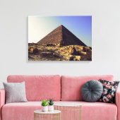 Pharoahs Pyramid Canvas Afdruk (Insitu (Woonkamer))