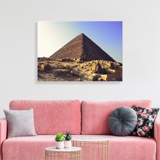 Pharoahs Pyramid Canvas Afdruk (Insitu (Woonkamer))