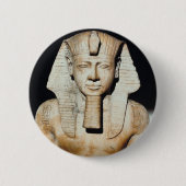 Pharoh Seti Ronde Button 5,7 Cm (Voorkant)