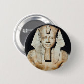 Pharoh Seti Ronde Button 5,7 Cm (Voorkant /achterkant)