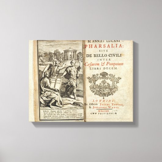 "Pharsalia" Canvas Afdruk (Voorkant)