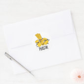Phasta Funny Fast Pasta Pun Ronde Sticker (Envelop)