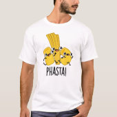 Phasta Funny Fast Pasta Pun T-shirt (Voorkant)