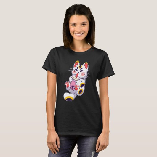 Phat Boba Cat T-shirt (Voorkant volledig)