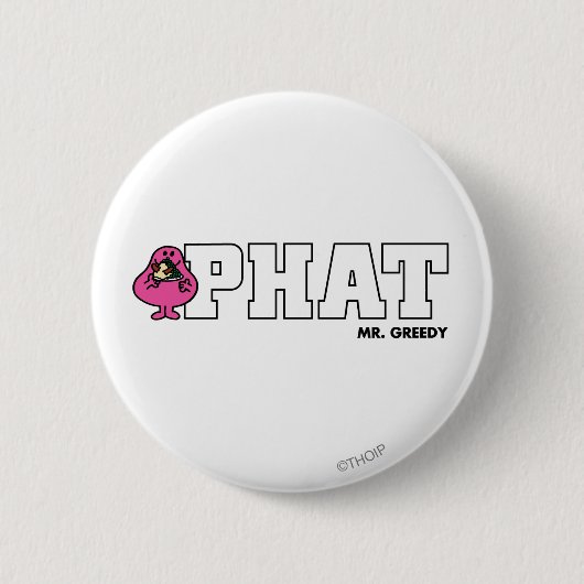 PHAT RONDE BUTTON 5,7 CM (Voorkant)