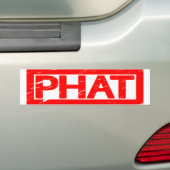 Phat Stamp Bumpersticker (Op auto)