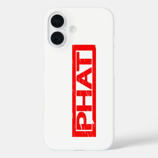 Phat Stamp Case-Mate iPhone Case (Achterkant)