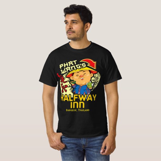 Phat Wang Halfway inn Unisex T-shirt (Voorkant volledig)