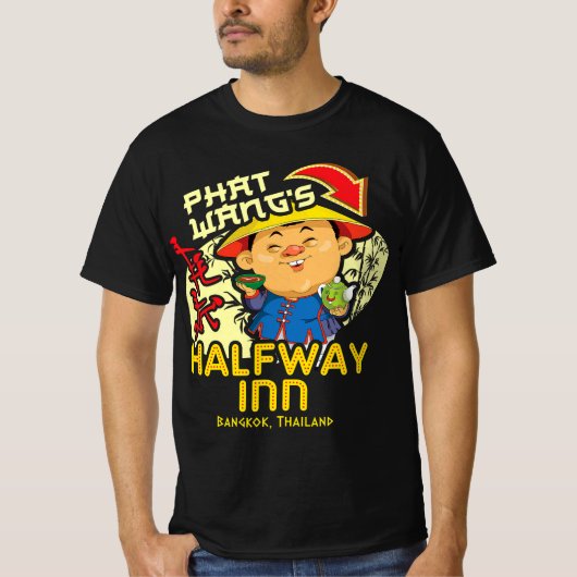 Phat Wang Halfway inn Unisex T-shirt (Voorkant)