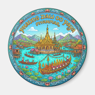 Phaung Daw Oo Paya Myanmar Magneet