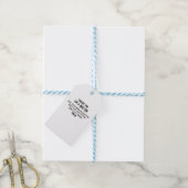 PHD Afgestudeerde Grappige Quote Niet Die Soort Do Cadeaulabel (Met Touw)