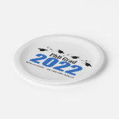 Phd-Afstudeerder 2022 Afstudiepunten en diploma's Papieren Bordje (Gekanteld)