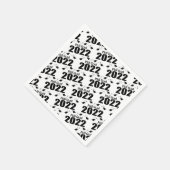 PhD-Afstudeerder, diploma's en diploma's (zwart) Servet (Hoek)