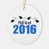 PhD-Afstudeerder, klasse 2016, Petten en diploma's Keramisch Ornament (Links)