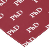 PhD Afstuderen Afstudeerder Afstuderen Bourgogne Tafelkleed (Gekanteld)