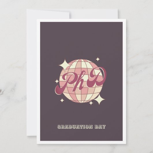 PhD afstuderen dag doctoraalscriptie Uitnodiging (Achterkant)