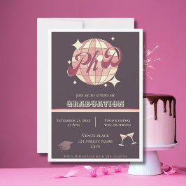 PhD afstuderen dag doctoraalscriptie Uitnodiging