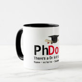 PhD Afstuderen feliciteert doctoraat Dr. Mok (Voorkant links)