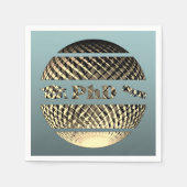 PhD afstuderen goud Servet (Voorkant)