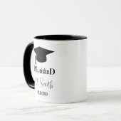 PhD Afstuderen Nieuwe Doctor Student Doctoral Degr Mok (Voorkant links)