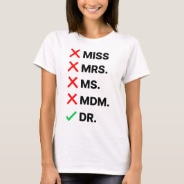 PhD Afstuderen T-shirt