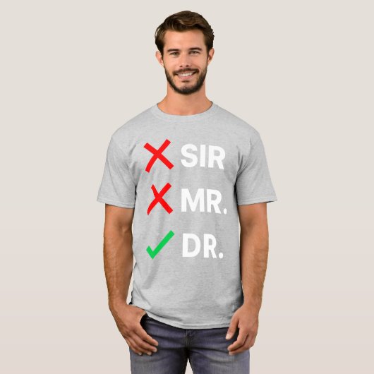 PhD Afstuderen T-shirt (Voorkant volledig)