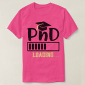 PhD-Afstuderen T-shirt (Design voorkant)