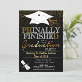 PhD Afstuderen Uitnodiging (Staand voorkant)