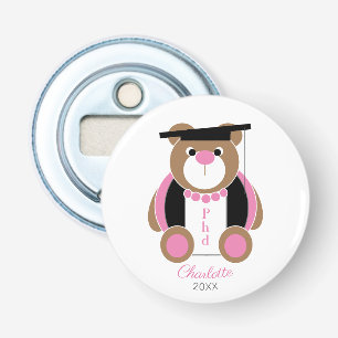 PhD-arts van filosofische cadeautjes felicitaties Button Flesopener