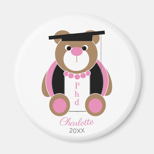 PhD-arts van filosofische cadeautjes felicitaties Magneet (Voorkant)