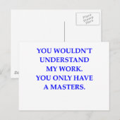 phd briefkaart (Voorkant / Achterkant)