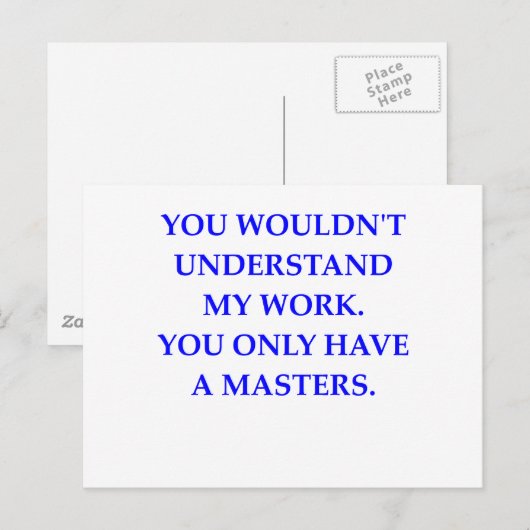 phd briefkaart (Voorkant / Achterkant)