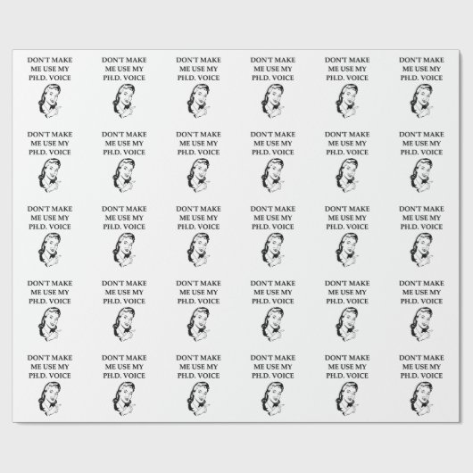 phd cadeaupapier (Vlak)