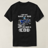 PHD CDL Trucker T-shirt (Design voorkant)