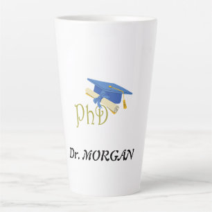 PhD Cool Medical Afstuderen Congrate Nieuwe Dokter Latte Mok