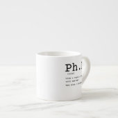 PhD definition filoy doctor disseration Espresso Kop (Voorkant rechts)