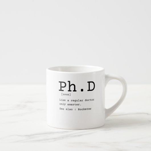 PhD definition filoy doctor disseration Espresso Kop (Rechts)
