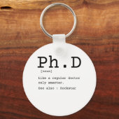 PhD definition filoy doctor disseration Sleutelhanger (Voorkant)