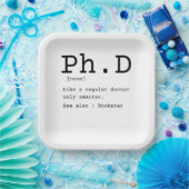 PhD definition philosophy doctor dissertation Papieren Bordje (Feest)