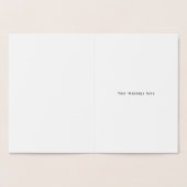 PhD doctor in de filosofie felicitatiekaart Folie Kaarten (Binnen)