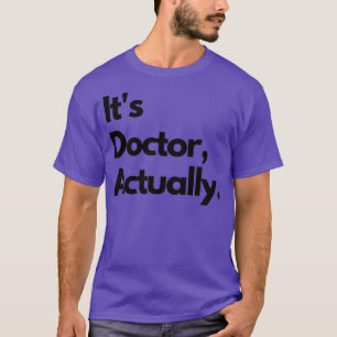 PHD Doctor in de filosofie Funny Gift 50 T-shirt