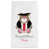 PhD doctor in de filosofie gefeliciteerd beer Klein Cadeauzakje (Voorkant)