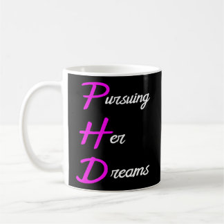PhD Doctoraat Afstuderen Afstuderen Student Koffiemok